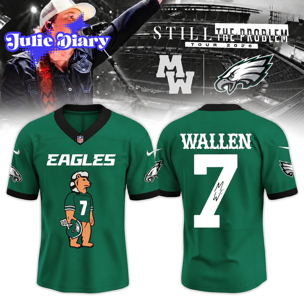 Morgan Wallen Still The Problem Tour 2026 At Lincoln Financial Field Stadium Football Jersey Morgan Wallen Still The Problem Tour 2026 At Lincoln Financial Field Stadium Football Jersey