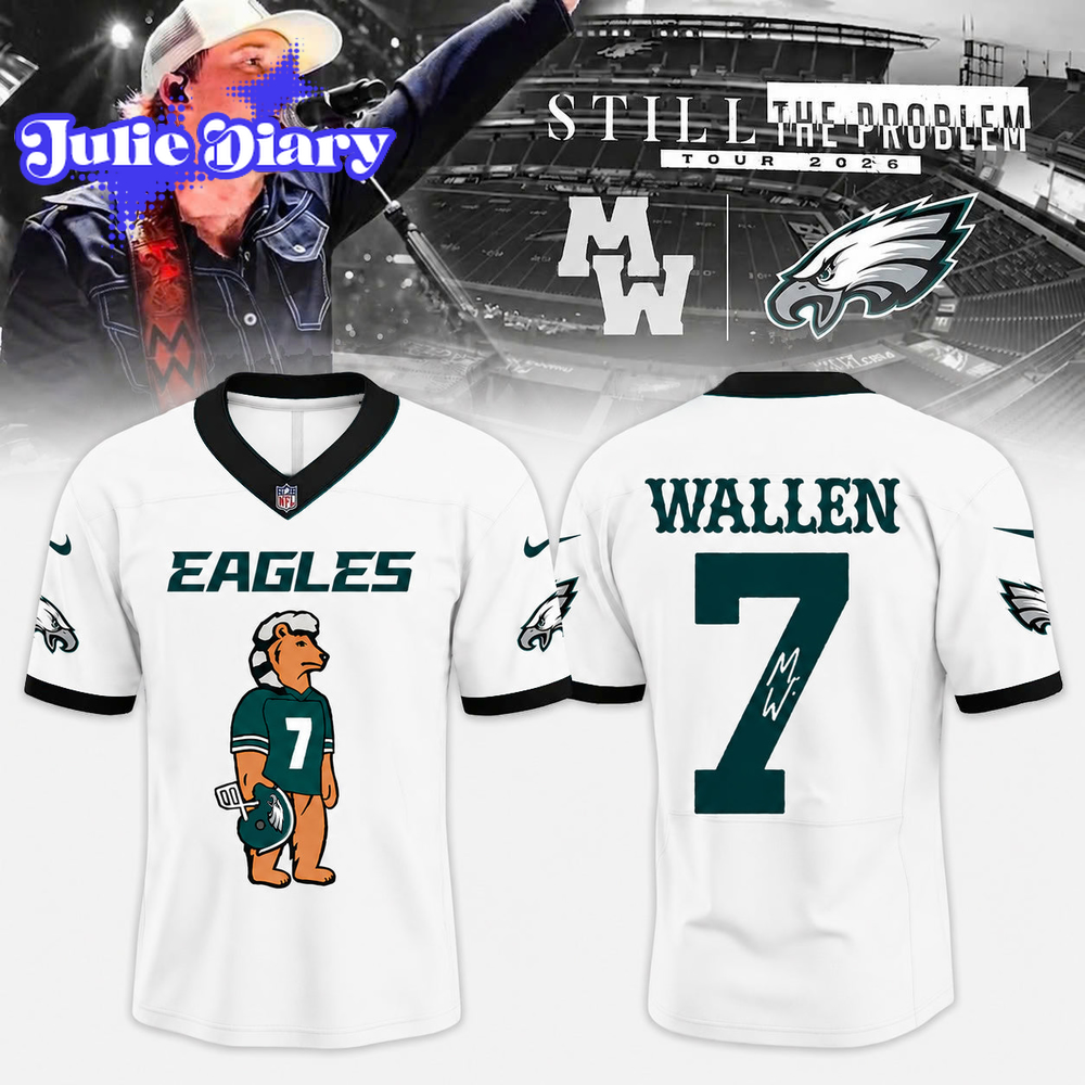 Morgan Wallen Still The Problem Tour 2026 At Lincoln Financial Field Stadium Football Jersey Morgan Wallen Still The Problem Tour 2026 At Lincoln Financial Field Stadium Football Jersey