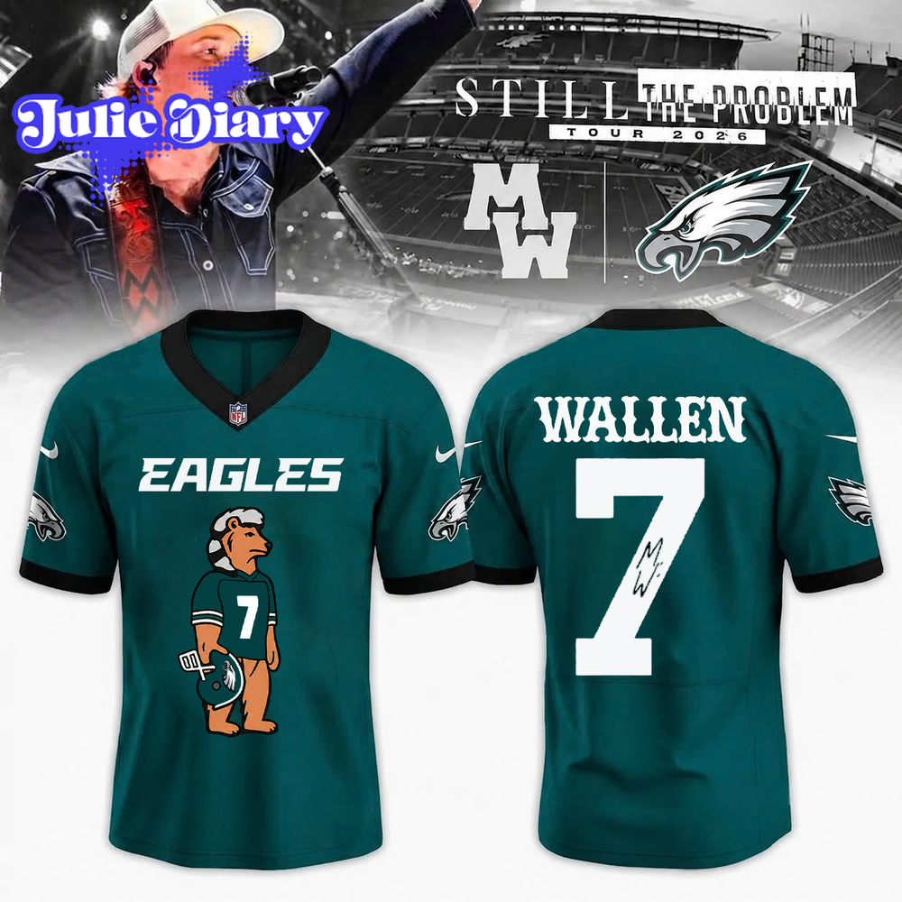 Morgan Wallen Still The Problem Tour 2026 At Lincoln Financial Field Stadium Football Jersey Morgan Wallen Still The Problem Tour 2026 At Lincoln Financial Field Stadium Football Jersey