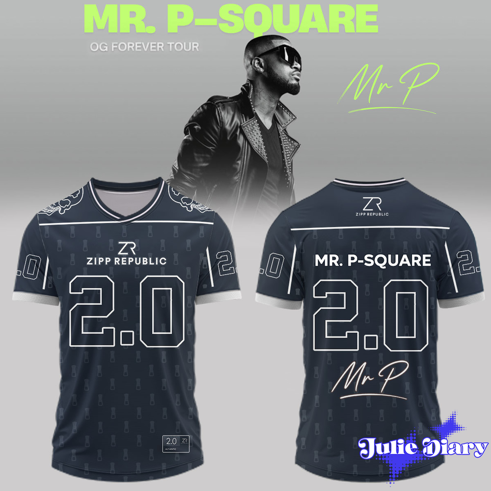 Mr. P-Square “OG Forever Tour” Baseball Jersey Mr. P-Square “OG Forever Tour” Baseball Jersey