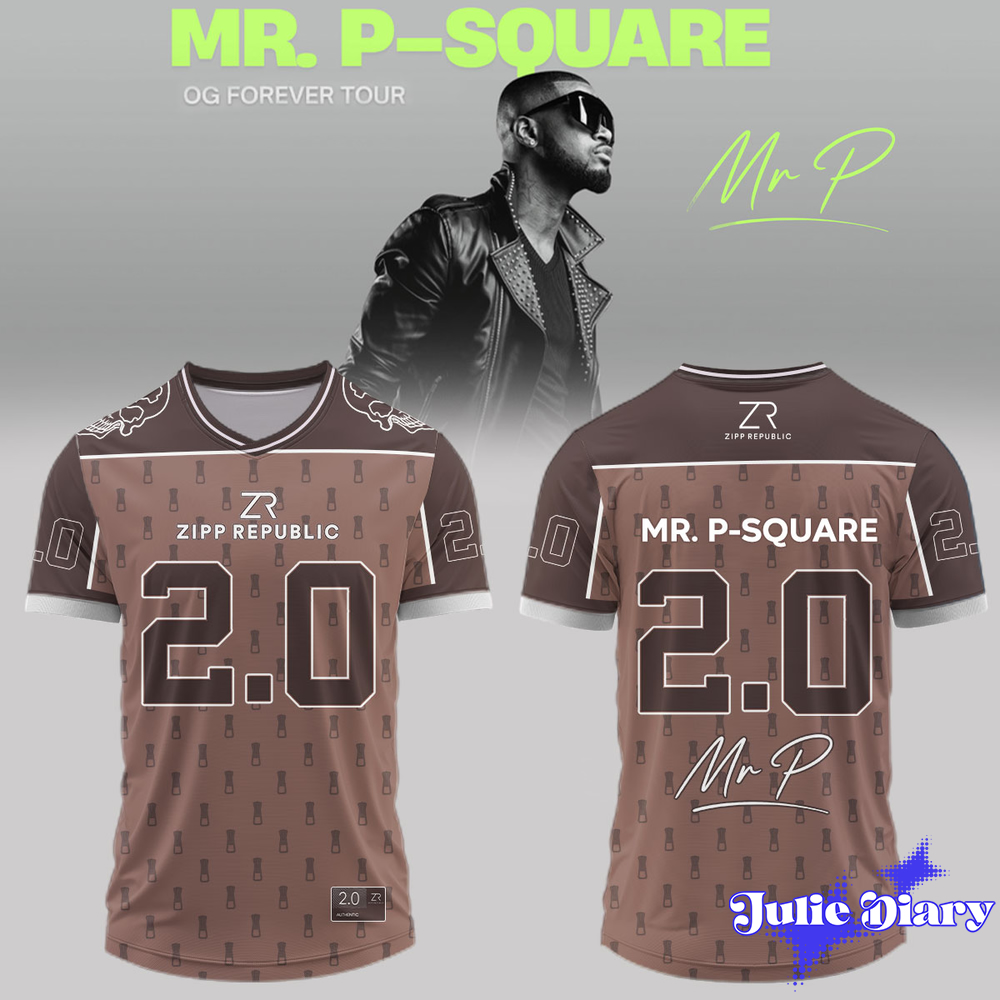 Mr. P-Square “OG Forever Tour” Baseball Jersey Mr. P-Square “OG Forever Tour” Baseball Jersey