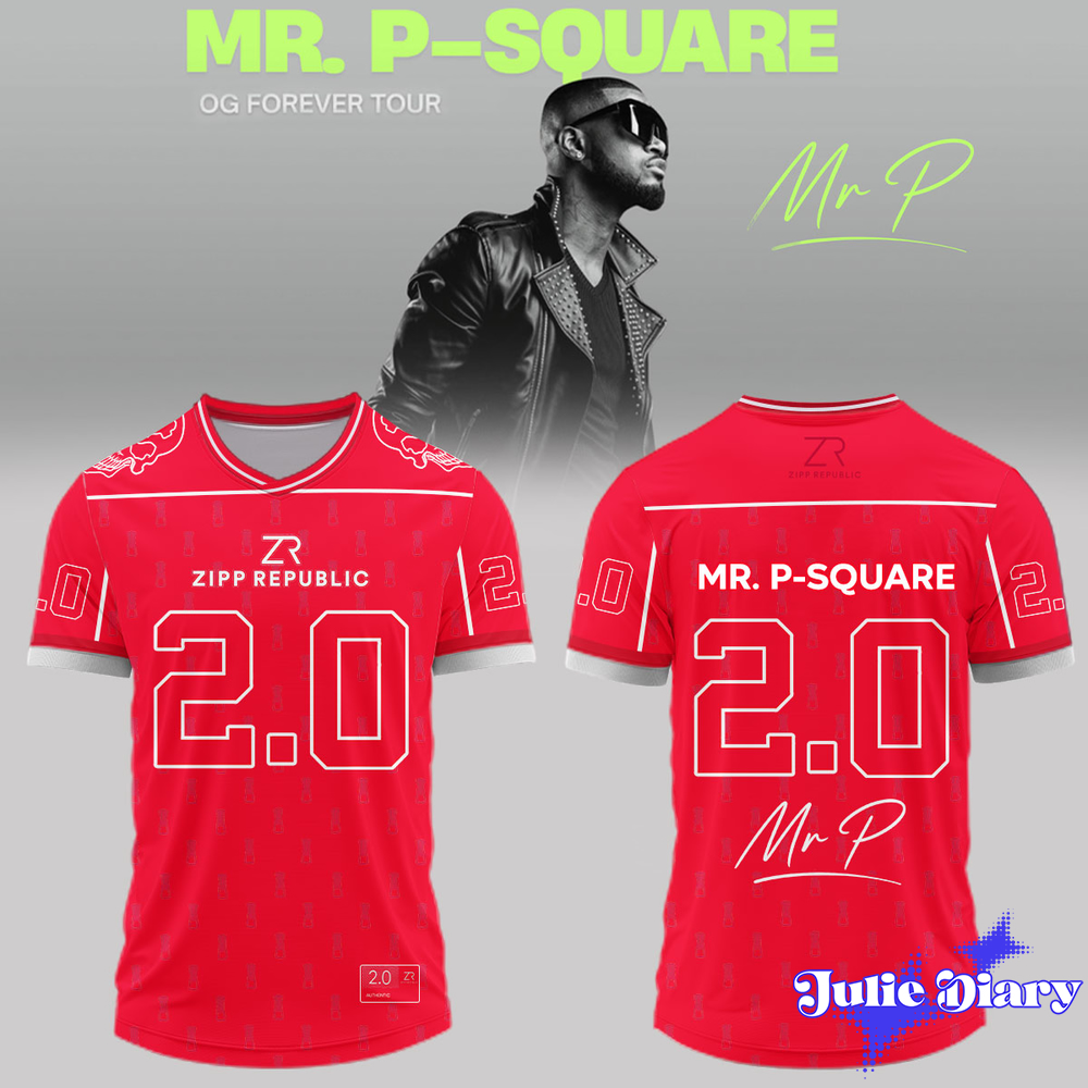 Mr. P-Square “OG Forever Tour” Baseball Jersey Mr. P-Square “OG Forever Tour” Baseball Jersey