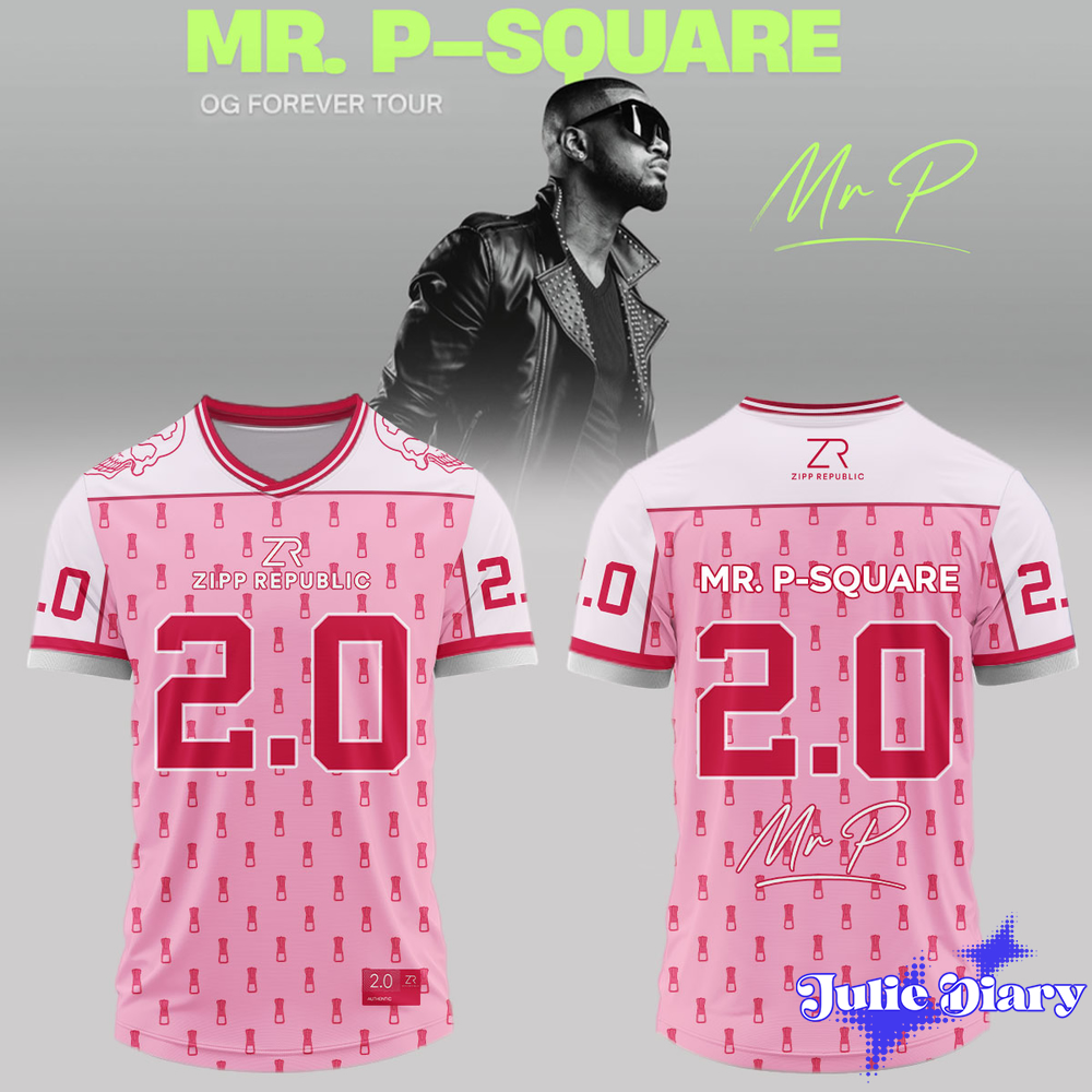 Mr. P-Square “OG Forever Tour” Baseball Jersey Mr. P-Square “OG Forever Tour” Baseball Jersey