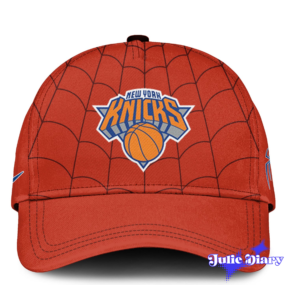 NY Knicks x Spider Man 2026 Cap NY Knicks x Spider Man 2026 Cap