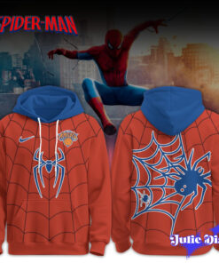 NY Knicks x Spider Man 2026 Edition Custom Hoodie & Tee NY Knicks x Spider Man 2026 Edition Custom Hoodie & Tee