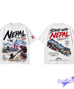 Nepal Flood Relief 2026 Stand With Nepal Strong Shirt