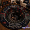 Minnesota Vikings 2026 Halloween Quilted Round Rug Minnesota Vikings 2026 Halloween Quilted Round Rug