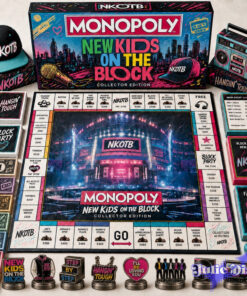 New Kids On The Block Monopoly Board Game New Kids On The Block Monopoly Board Game