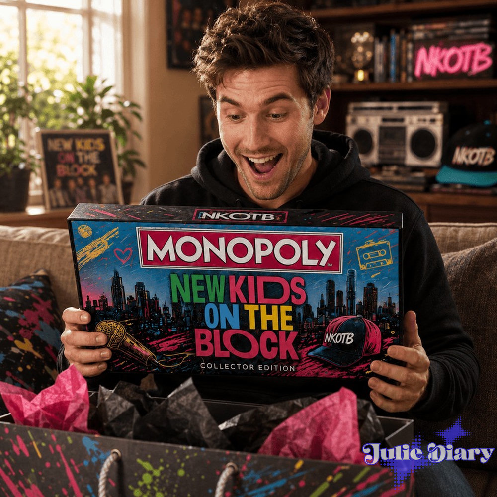 New Kids On The Block Monopoly Board Game New Kids On The Block Monopoly Board Game