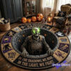New England Patriots 2026 Halloween Quilted Round Rug New England Patriots 2026 Halloween Quilted Round Rug