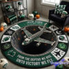 Philadelphia Eagles 2026 Halloween Quilted Round Rug Philadelphia Eagles 2026 Halloween Quilted Round Rug