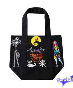 Nightmare Before Christmas Jack And Sally Trader Joe’s Canvas Tote Bag Halloween 2026