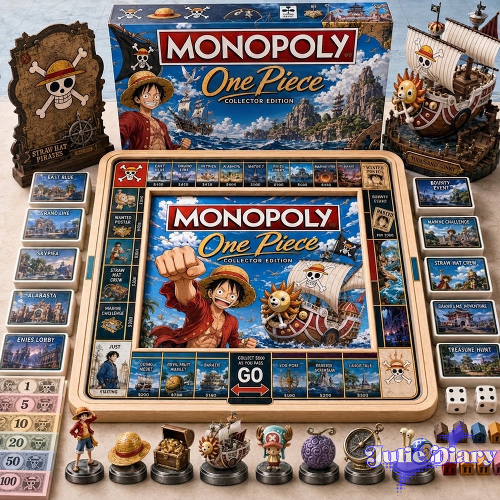 One Piece Collector Edition Monopoly Board Game One Piece Collector Edition Monopoly Board Game
