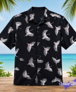Pete Davidson Flying Crane Hawaiian Shirt