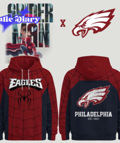 Philadelphia Eagles x Spider Man Brand New Day 2026 Limited Edition Hoodie
