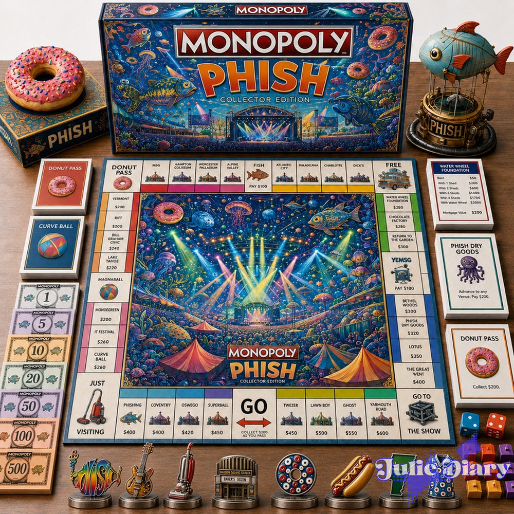 Phish Rock Band Monopoly Phish Rock Band Monopoly