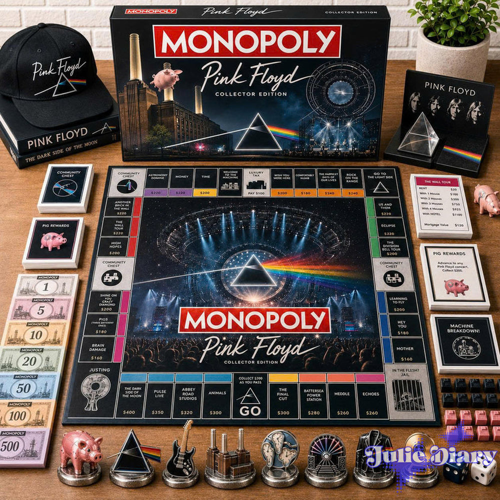 Pink Floyd Monopoly Board Game Pink Floyd Monopoly Board Game