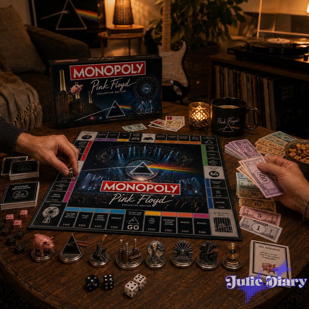 Pink Floyd Monopoly Board Game Pink Floyd Monopoly Board Game