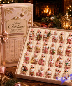 Pink Gnome 24-Day Christmas Countdown Blind Box Calendar Pink Gnome 24-Day Christmas Countdown Blind Box Calendar