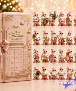 Pink Gnome 24-Day Christmas Countdown Blind Box Calendar