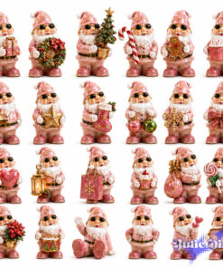 Pink Gnome 24-Day Christmas Countdown Blind Box Calendar