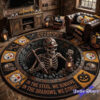 Philadelphia Eagles 2026 Halloween Quilted Round Rug Philadelphia Eagles 2026 Halloween Quilted Round Rug