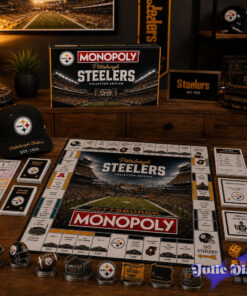 Pittsburgh Steelers Monopoly Board Game
