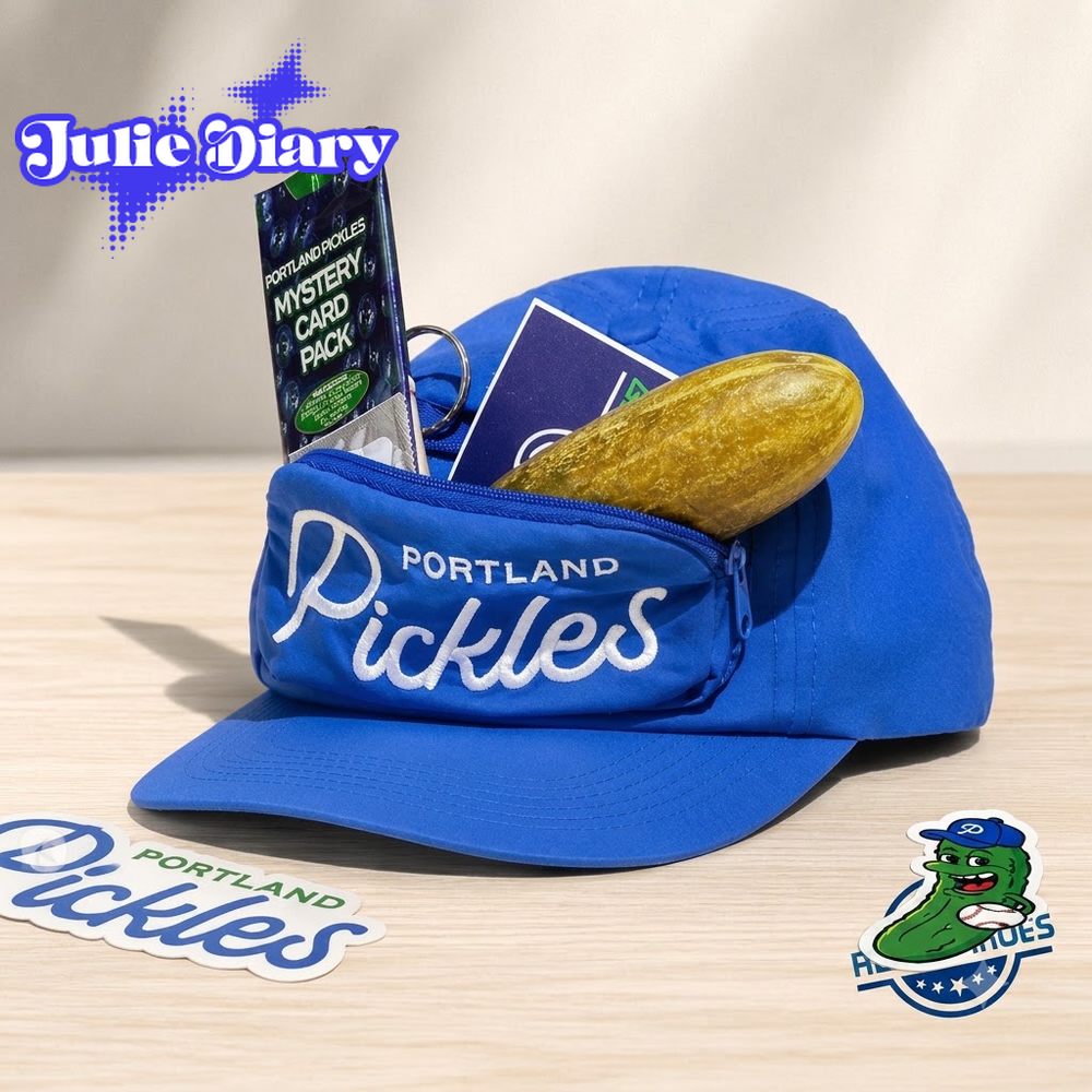 Portland Pickles Stash Pocket Cap Portland Pickles Stash Pocket Cap