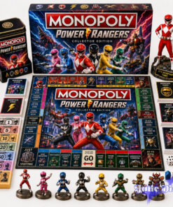 Power Rangers Monopoly Board Game Power Rangers Monopoly Board Game