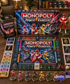 Power Rangers Monopoly Board Game