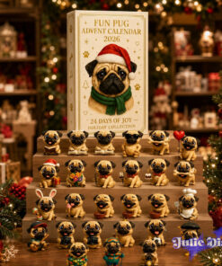 Pug Christmas Advent Calendar