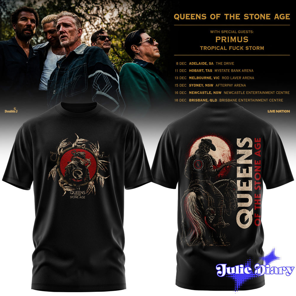 Queens of the Stone Age – Queens of the Stone Age ’26 Tour Hoodie & Tee Queens of the Stone Age – Queens of the Stone Age ’26 Tour Hoodie & Tee