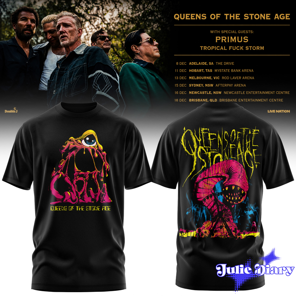 Queens of the Stone Age – Queens of the Stone Age ’26 Tour Hoodie & Tee Queens of the Stone Age – Queens of the Stone Age ’26 Tour Hoodie & Tee