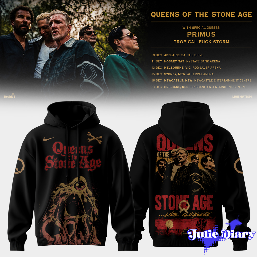Queens of the Stone Age – Queens of the Stone Age ’26 Tour Hoodie & Tee Queens of the Stone Age – Queens of the Stone Age ’26 Tour Hoodie & Tee