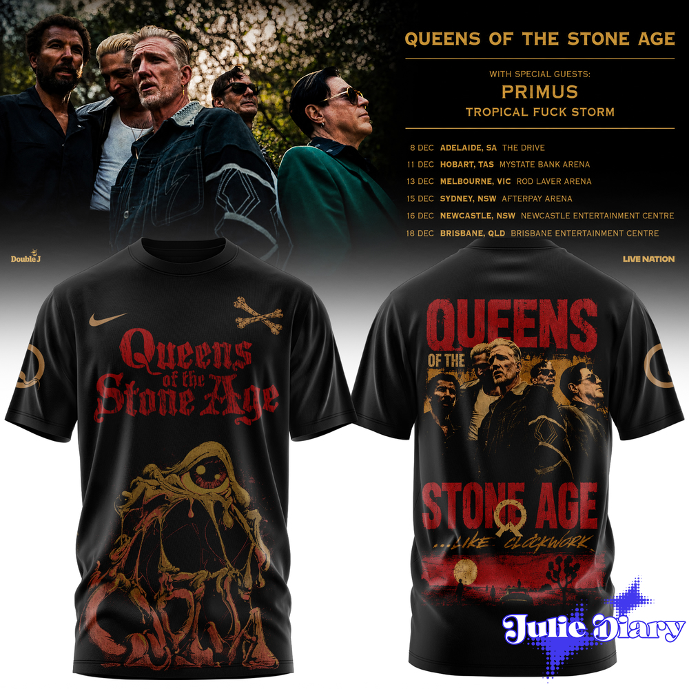Queens of the Stone Age – Queens of the Stone Age ’26 Tour Hoodie & Tee Queens of the Stone Age – Queens of the Stone Age ’26 Tour Hoodie & Tee