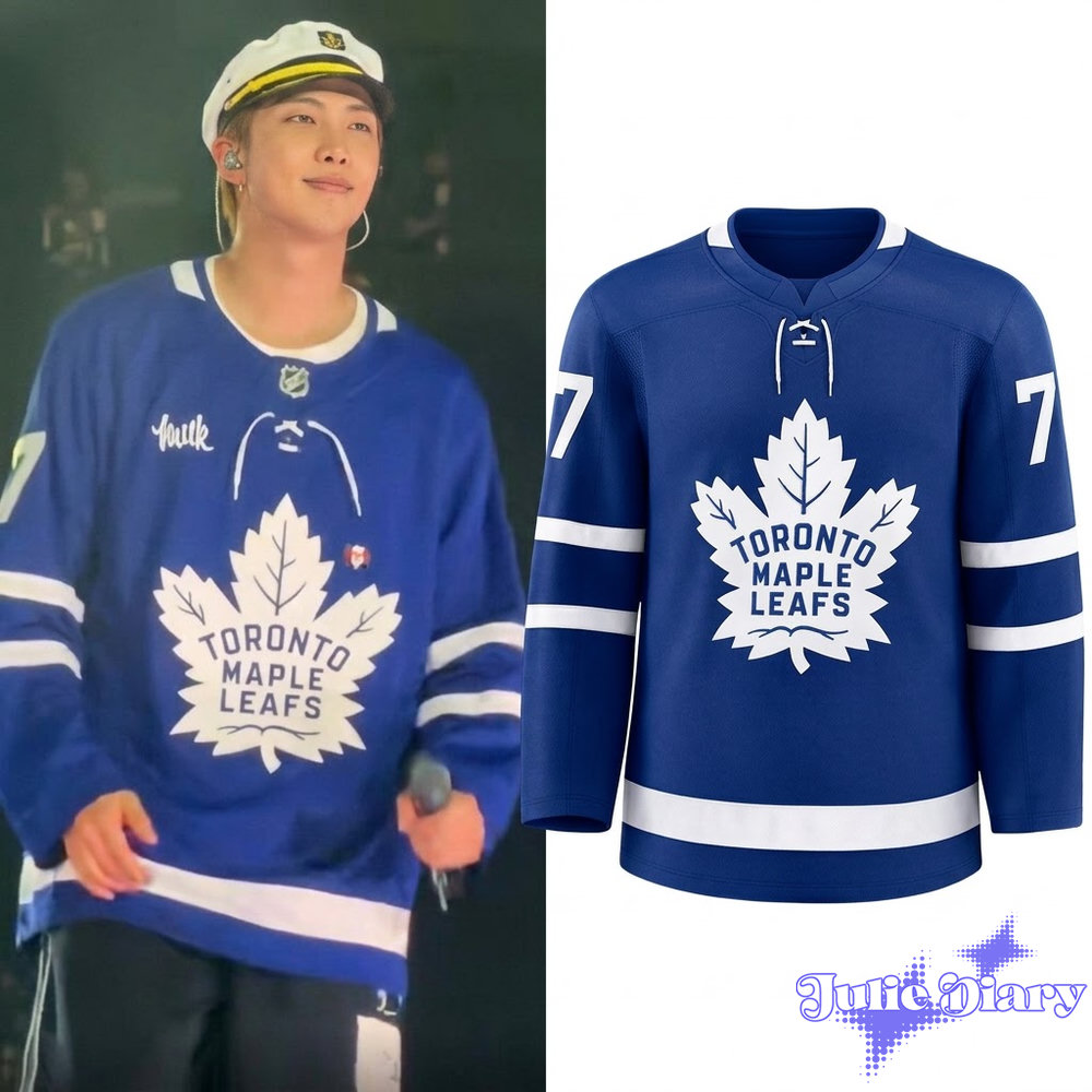RM BTS 2026 Toronto Maple Leafs Hockey Jersey RM BTS 2026 Toronto Maple Leafs Hockey Jersey