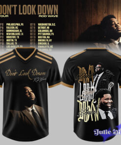 Rod Wave Don’t Look Down 2026 Tour Football Jersey Rod Wave Don’t Look Down 2026 Tour Football Jersey