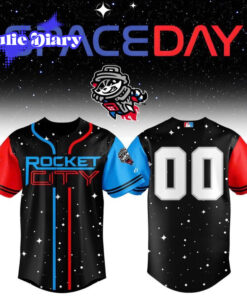 Rocket City Trash Panda x Space Night 2026 Special Baseball Jersey