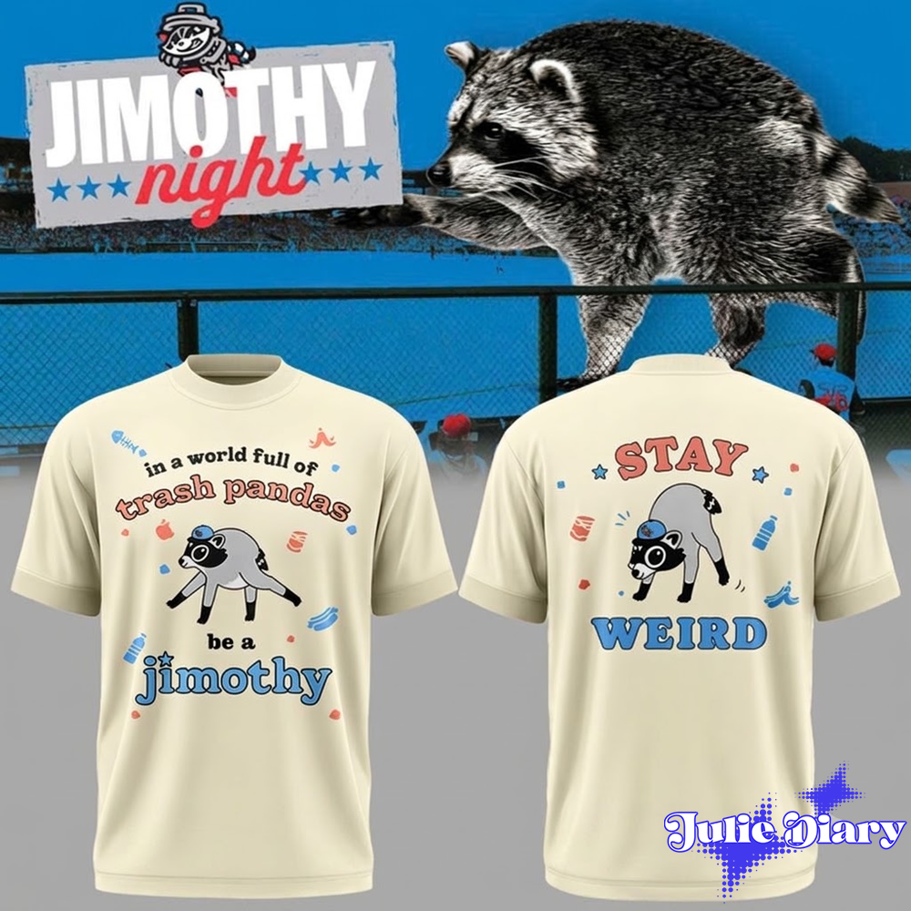 Rocket City Trash Pandas x Jimothy Night 2026 Shirt Rocket City Trash Pandas x Jimothy Night 2026 Shirt