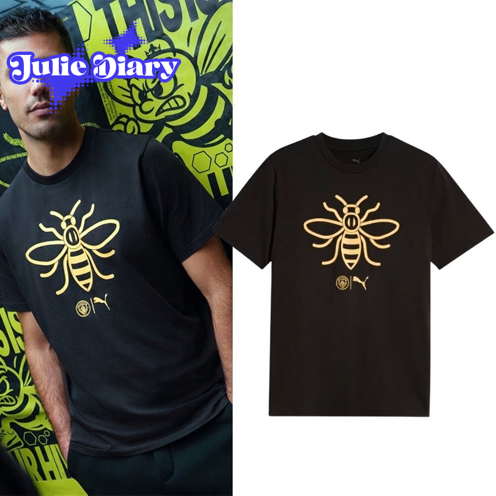 Rodrigo Manchester City Culture Bee 2D Shirt Rodrigo Manchester City Culture Bee 2D Shirt