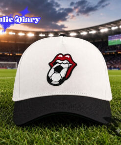Rolling Stones FIFA World Cup 2026 Soccer Lick Cap