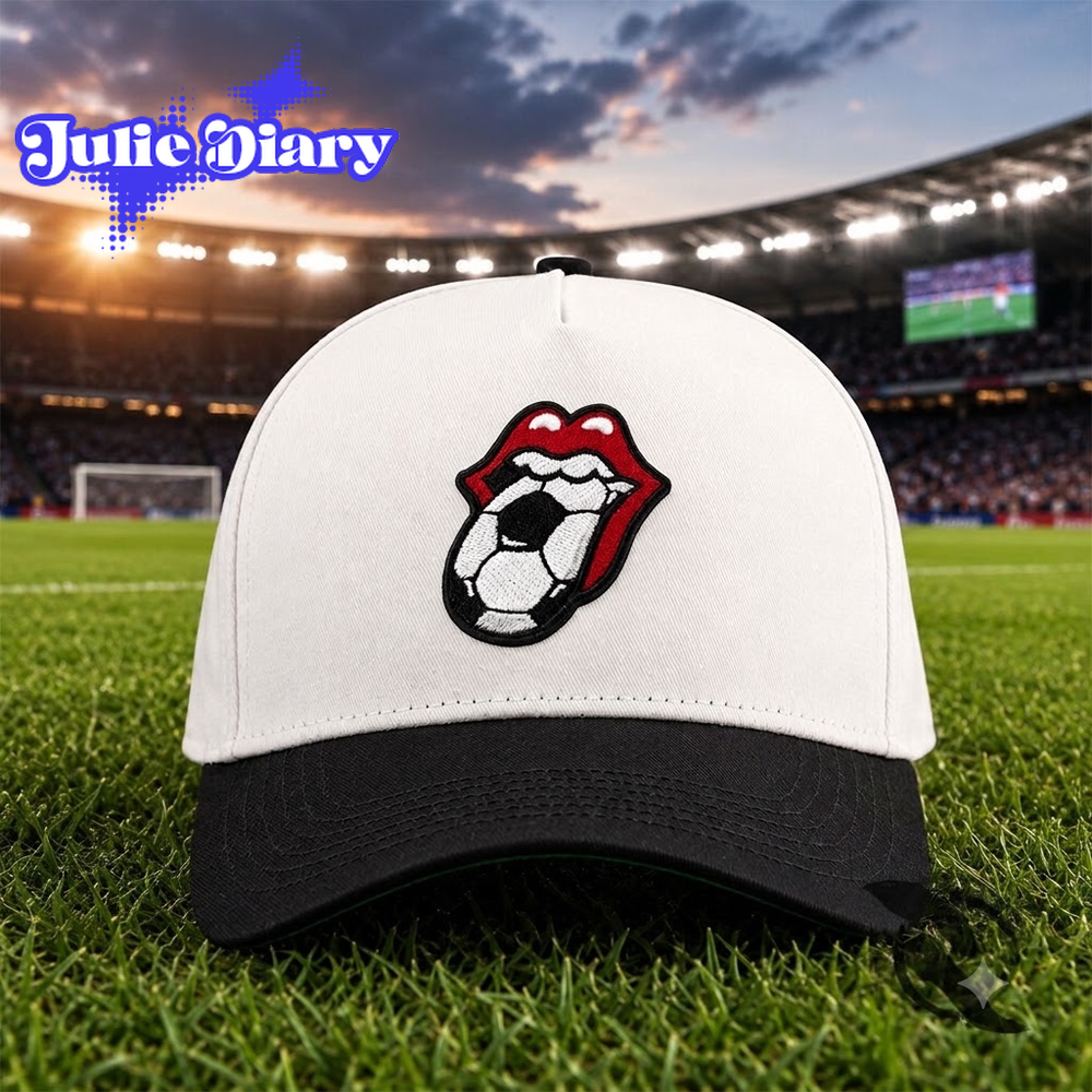 Rolling Stones FIFA World Cup 2026 Soccer Lick Cap Rolling Stones FIFA World Cup 2026 Soccer Lick Cap