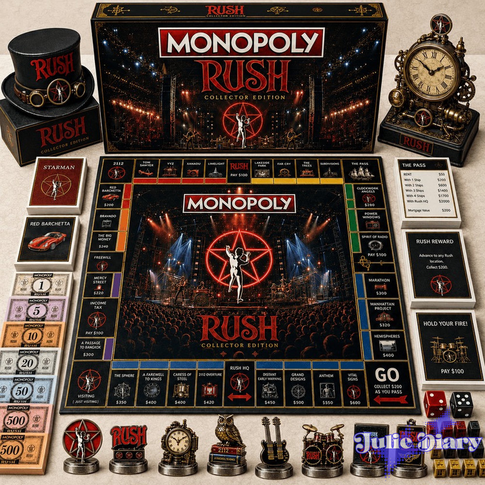 Rush Rock Band Monopoly Rush Rock Band Monopoly