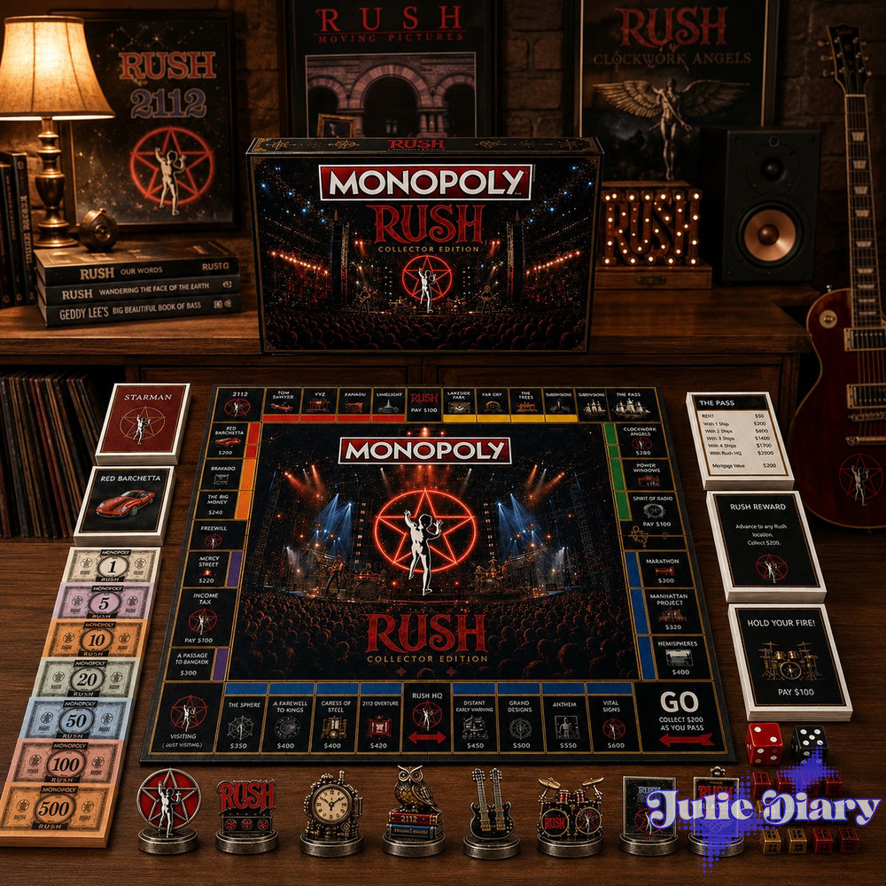 Rush Rock Band Monopoly Rush Rock Band Monopoly