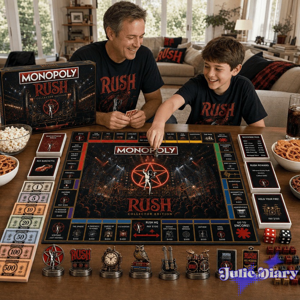 Rush Rock Band Monopoly Rush Rock Band Monopoly