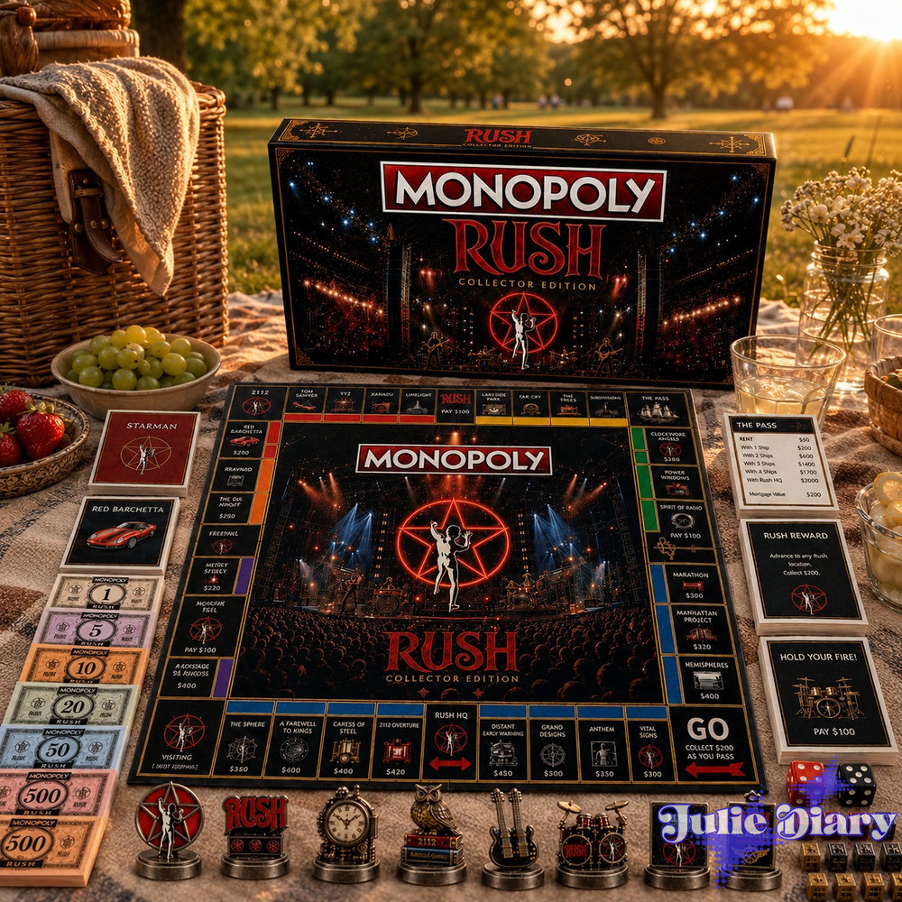 Rush Rock Band Monopoly Rush Rock Band Monopoly