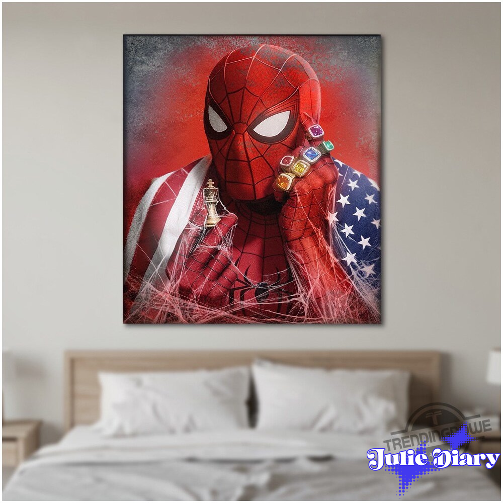 Russo Brothers Spider Man Brand New Day x Avengers Endgame Canvas Poster Russo Brothers Spider Man Brand New Day x Avengers Endgame Canvas Poster