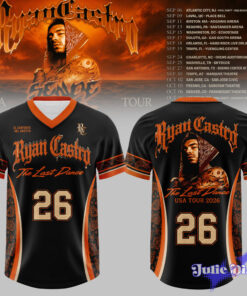 Ryan Castro The Last Dance USA Tour Football Jersey Ryan Castro The Last Dance USA Tour Football Jersey