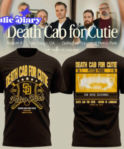 San Diego Padres x Death Cab for Cutie I Built You A Tower World Tour 2026 Shirt