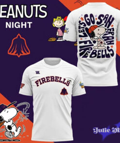 San Francisco Firebells WPBL x Peanut Night 2026 Shirt